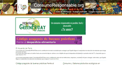Desktop Screenshot of consumoresponsable.org